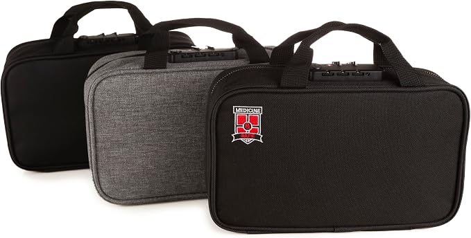 MEDICINE RX SAFE Medication Travel Bag