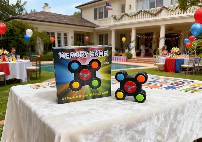 Light & Sound Memory Game – Interactive Electronic Toy for Focus & Reaction Training