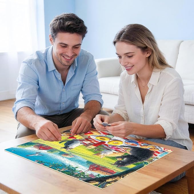 Jigsaw Puzzles 500 Pieces for Adults, Adult Puzzles Cat Puzzle Games | Jigsaw Puzzles 500 Pieces for Adults, Adult Puzzles Cat Puzzle Games