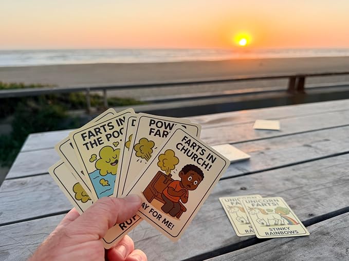 Card Game – The Hilarious Family Card Game that Will Make You Laugh Out Loud | Funny Party Card Game for Kids & Adults | 2–6 Players | Indoor Summer Activities | Ages 4+ (Amazon Exclusive)