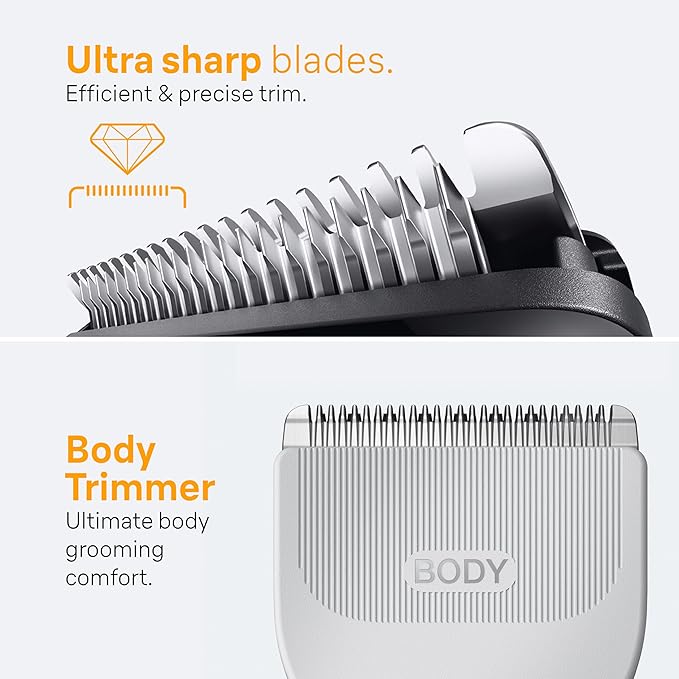 Braun All-in-One Men's Shaving Kit Series 5 5490, 9-in-1 Beard, Face, Nose, Ear Trimmer, Hair Clippers, Body Groomer and Manscaping