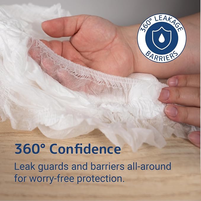 Abena Premium Incontinence Protective Underwear, Abena Pants, Pull-ups, Heavy Absorbency, Level 3, Large, 180 Count