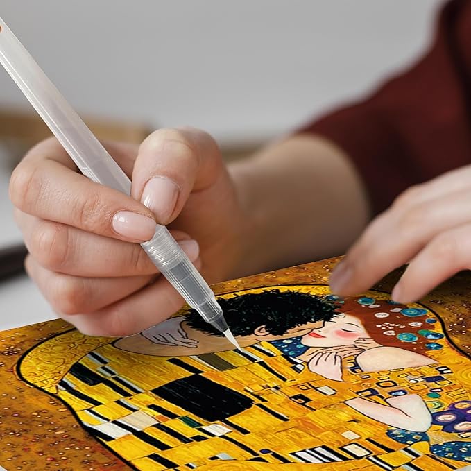 QUOKKA Water Painting Dementia Activities for Seniors – Gallery of Greats – Alzheimers Products for Elderly - Activities for People with Dementia - Crafts for Seniors
