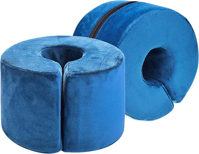 JIAHG Foot Elevation Pillow for Post-Surgery Pressure Relief Foot Ankle Heel Support Cushion with Wedge Rest Pillow Bed Pressure Sore Cushion for Elderly Bedridden Broken Ankle Recovery