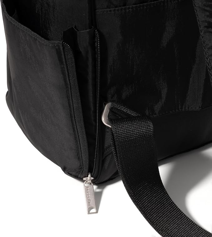 Baggallini Securtex Anti-Theft Windsor Backpack for Travel, Work & College, RFID & Locking Zipper, Up to 16" Laptop