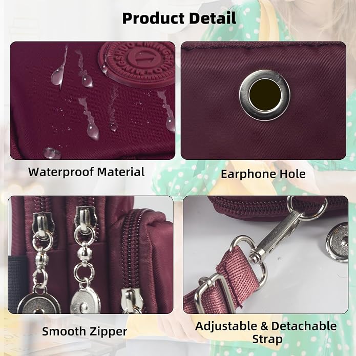 Small Crossbody Bags for Women Mini Cell Phone Purses Handbag Shoulder Bag