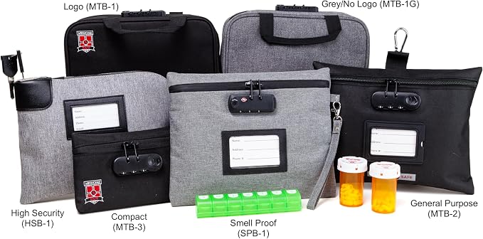MEDICINE RX SAFE Medication Travel Bag