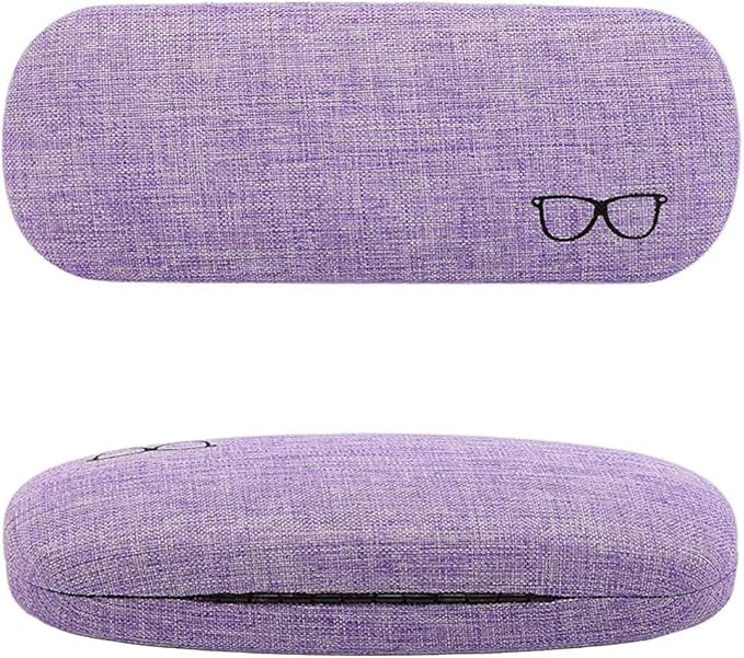 ZONLY Eyeglasses Case,(6 Piece) Unisex Hard Shell Eyeglasses Cases Protective Case For Glasse