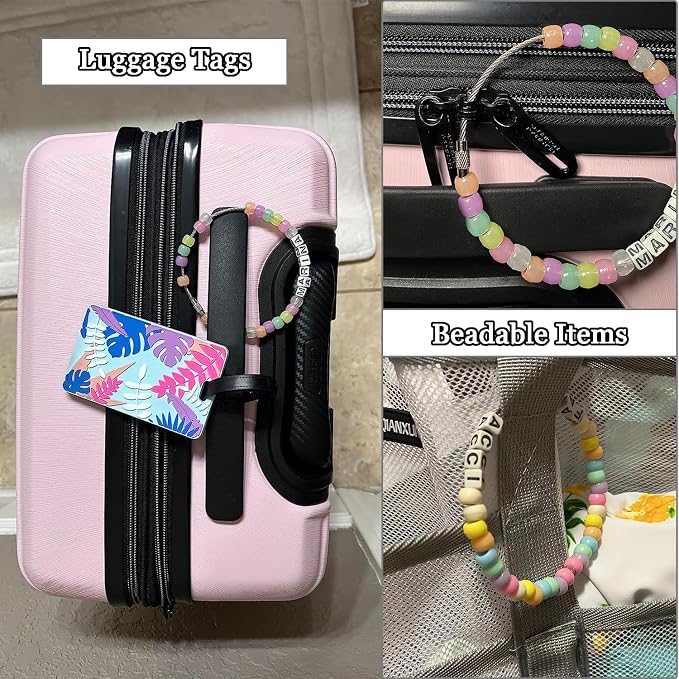 100 Pack Wire Key Ring Large Cable Key Chain Rings 6" Metal Keychain Keyring Loop Bulk for Outdoor Luggage Tags(THICK: 2MM)