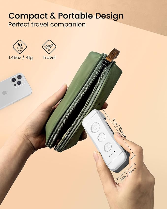 Glocusent USB Rechargeable Book Light, Portable Clip-on LED Reading Light | 3 Amber Colors & 5 Brightness Dimmable, bookmark, Eye-Caring,Compact Gift ,Women Book Lovers,Christmas, Book Accesories,White