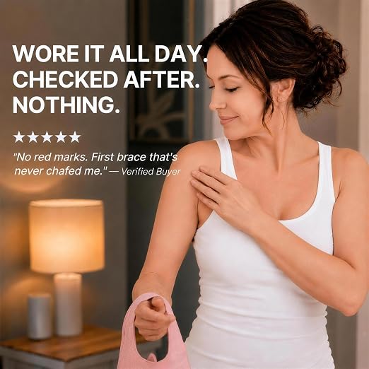Fit Geno Posture Corrector for Women Lite, Upper Back Brace for Slouching | An Adjustable, Lightweight Design Supports Your Neck, Shoulders, and Upper Back to Help You Sit and Stand Taller