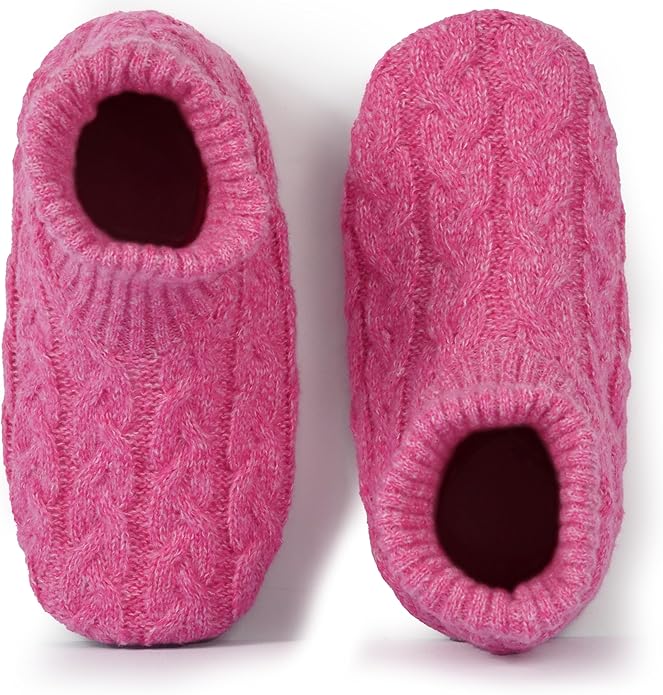 BenSorts Fuzzy Slipper Socks for Women Non Slip House Socks with Grips Gifts