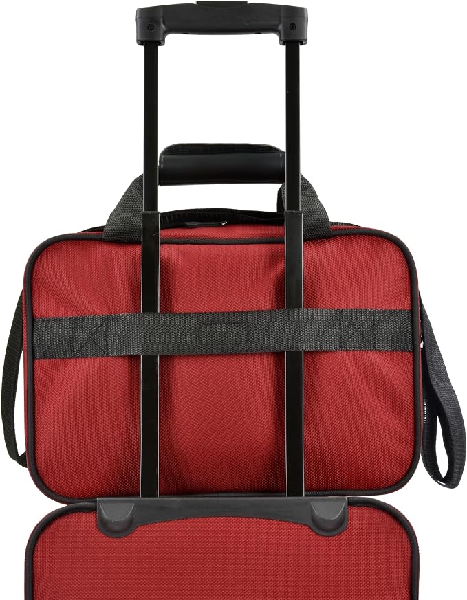 U.S. Traveler Rio 14" Travel Tote Bag, Lightweight 1200D Carry-On Bag for Women & Men