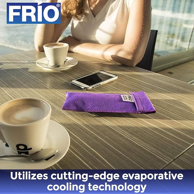 FRIO Cooling Wallet - Insulin & GLP-1 Cooler for 45+ Hours - GLP-1 Shots Holder - Purple - Individual