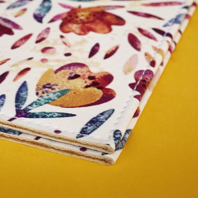 Passport Cover for Kids, Women and Men, Cute Travel Passport Holder (Flower Pattern)