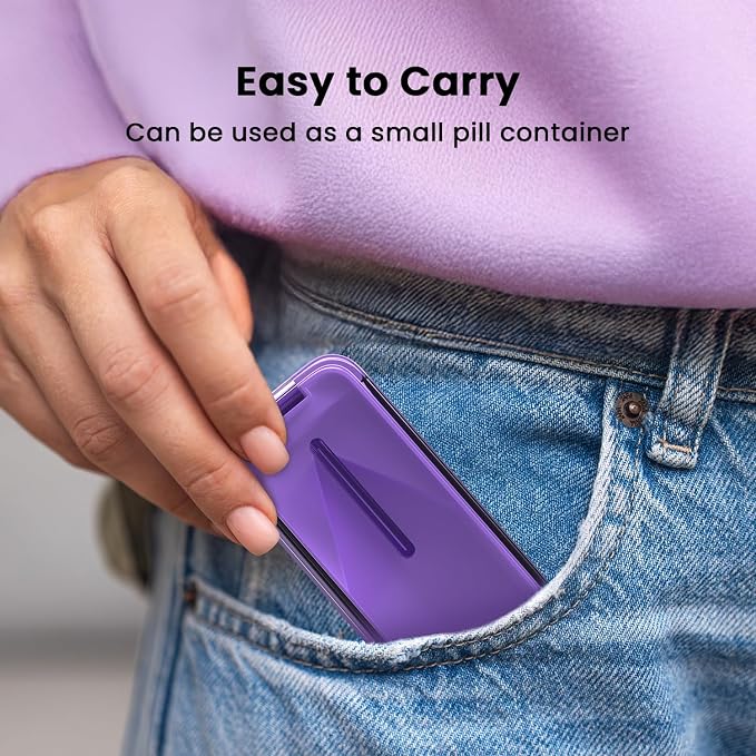 Pill Cutter Splitter for Large or Small Pills, Precision Pill Splitters for Cutting Multiple Pills/Supplement/Medication/Vitamins