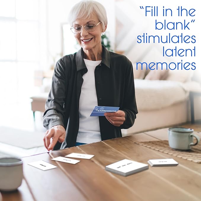 Keeping Busy Expressions | Dementia Activities for Seniors Dementia Products for Elderly Memory Games for Seniors Memory Games for Adults Alzheimers Products for Elderly Alzheimers Activities (Set 2)