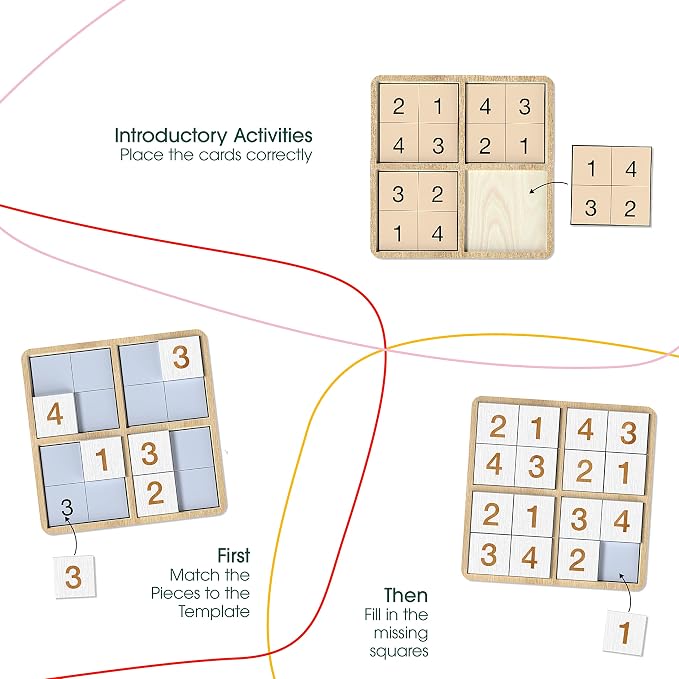 Keeping Busy Sudoku Dementia Activities for Seniors | Alzheimer Products for Elderly Patients | Fun Memory Game Toy & Cognitive Brain Puzzle for Senior Citizens w/Memory Loss or Alzheimers