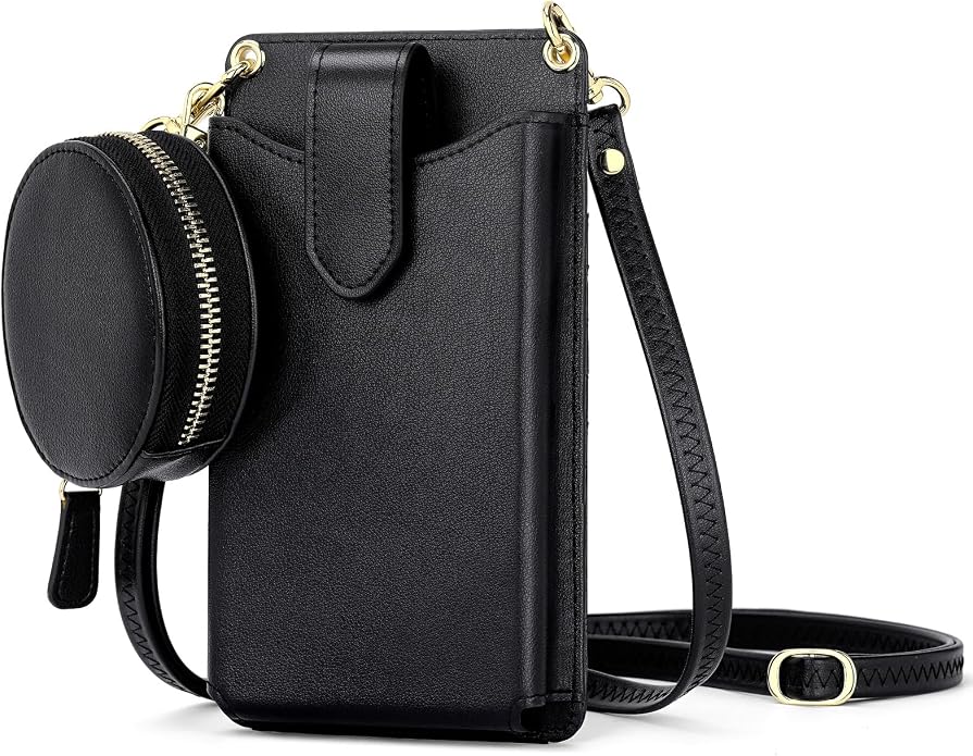 Peacocktion Small Crossbody Cell Phone Purse for Women, Lightweight Mini Small Crossbody Bags for Women with Card Slots