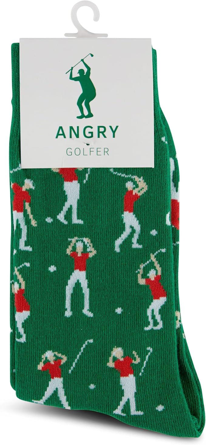 Funny Golf Socks For Men, Hilarious Golf Gift For Men, One Size 8-13