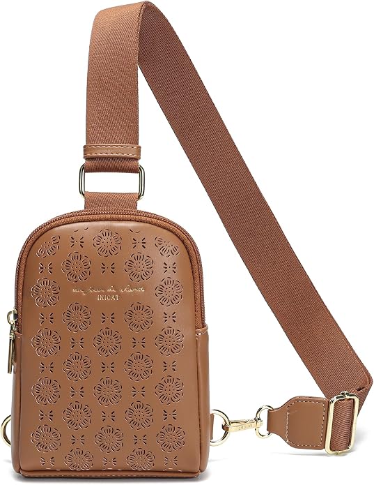 Lightweight Small Crossbody Sling Bag for Women | Mini Travel Purse,Multi-pocket with Card Slots,Durable Vegan Leather,Everyday Carry