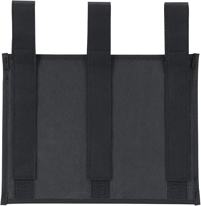 Hanging Bedside Caddy,Bedside Organizer Caddy for Bed Rails(Classic 4 Pockets-Black)