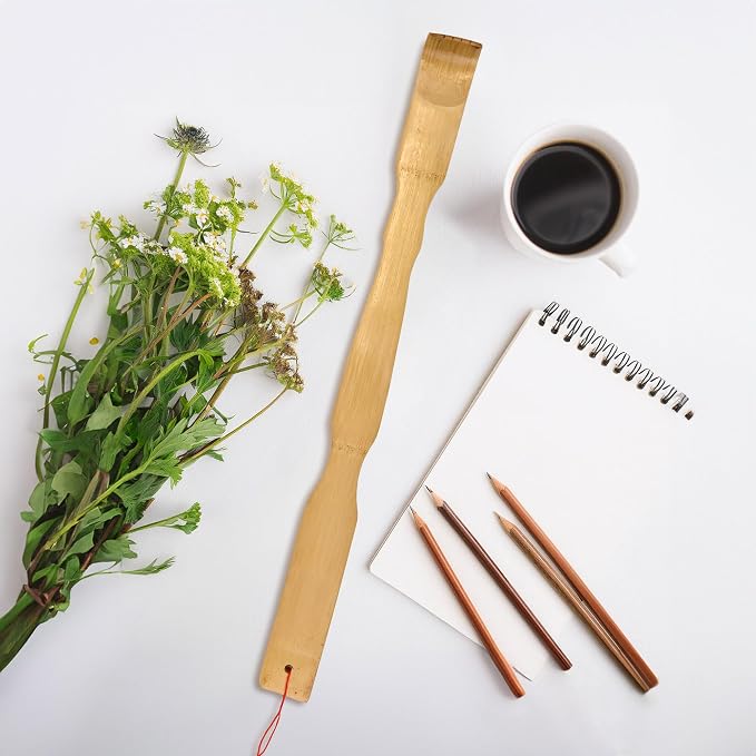 BambooMN 17" Bamboo Back Scratcher & Travel Size - 21 Total Units