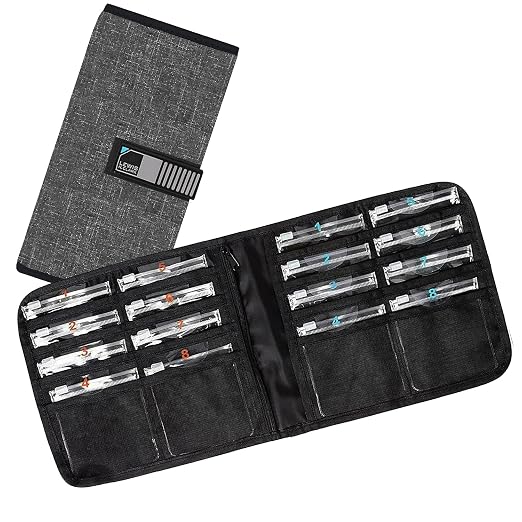 Lewis N. Clark Travel Pill Organizer, Portable Pill Case, Daily Pill Box to Hold Vitamins, Medication, Prescriptions, Or Medicine Storage for Pocket Purse