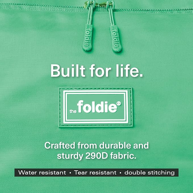 The Foldie Foldable Travel Bag for Women - 40L Weekender Bag with Multiple Pockets - Carry On Expendable Travel Bag