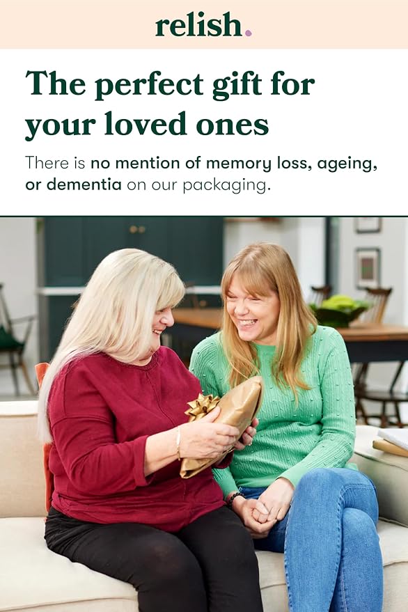 Relish Large Print Word Search – Dementia Activities for Seniors, Products & Gifts for Seniors and Elderly