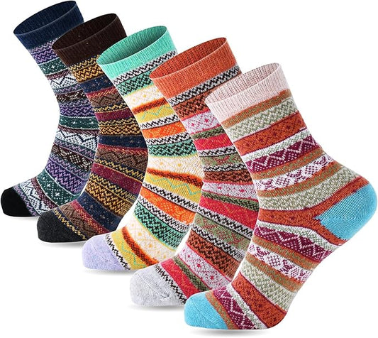 besky Warm Socks for Women Cozy Fuzzy Winter Socks