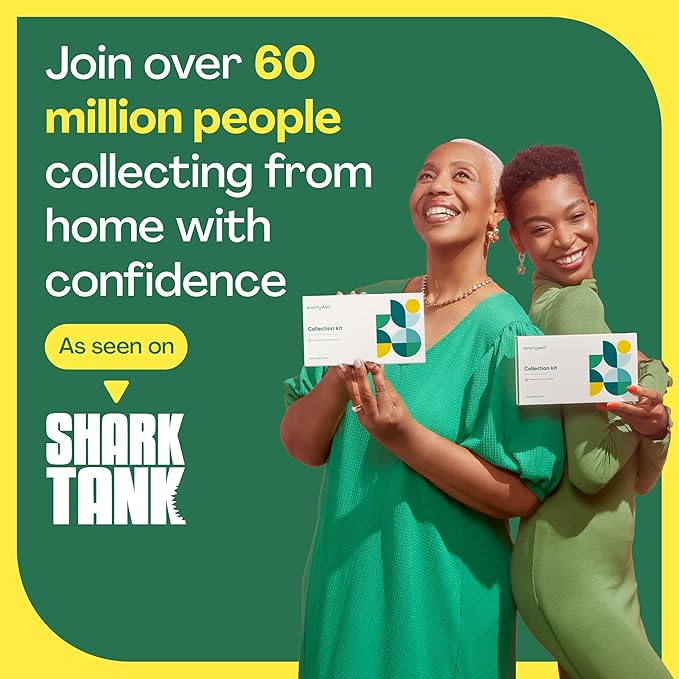 Everlywell Food Sensitivity Test - Learn How Your Body Responds to 96 Different Foods - at-Home Collection Kit - CLIA-Certified Labs - Ages 18 Plus