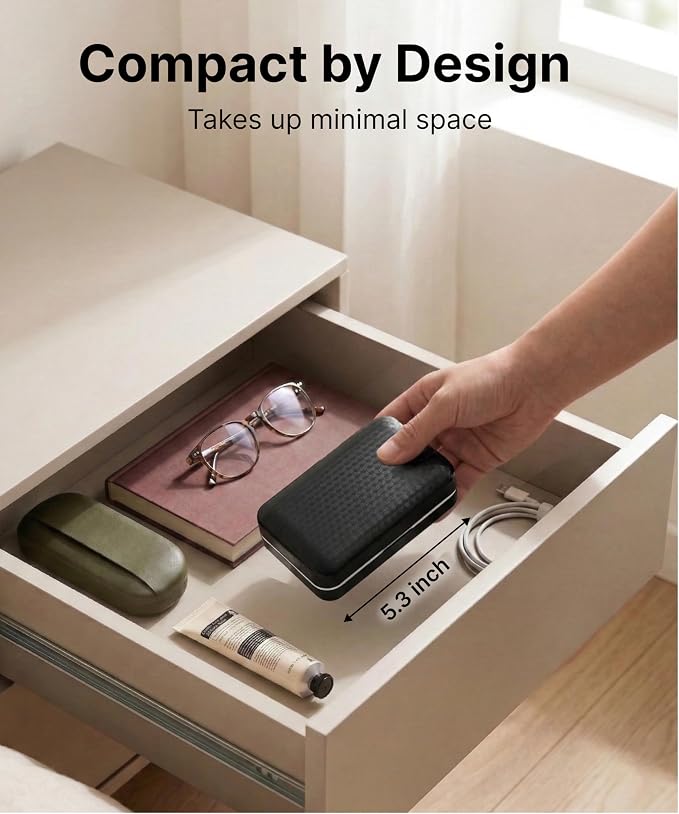 Travel Pill Organizer Box – Moisture Proof Case with Magnetic Closure, Large 8-Compartment Holder for Pills, Vitamins and Supplements, Reliable Medicine Organizer for Daily Use at Home or on the Go