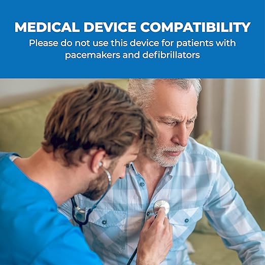 Patient Aid Chair Alarm with 10" x 15" Motion Sensor Pad and Wired Device with Rubber Casing, Ring Sound and Mounting Options, AC Adapter and Battery Powered Wandering and Fall Prevention for Elderly
