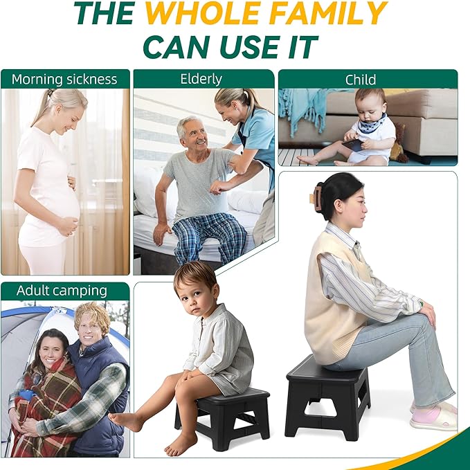 In-car Portable Toilet Collapsible Potty, Emergency Toilet | Temporary Potty For Outdoor Camping, Road Trips, Traffic Jams, Boating And Fishing