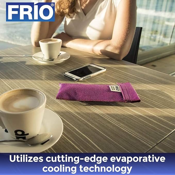 FRIO Cooling Wallet - Insulin & GLP-1 Cooler for 45+ Hours - GLP-1 Shots Holder - Red - Individual