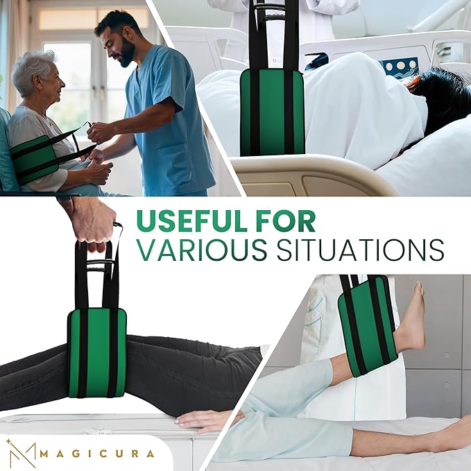 Transfer Sling 300lbs Lift Transfer Chair Elderly Gait Belts for Seniors Disabled Patient Transfer Lifting Strap Home Care Device Lift Sling Mobility Aid Belt Non Slip Bedridden Injured