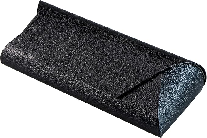 LifeArt Eyeglass Case Hard Shell, Portable Sunglass Case, Fashionable PU Leather Eyeglass Case, Lightweight