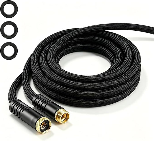 10ft Garden Hose Lightweight Water Hose for RV Balcony Bathroom 3 Layer Anti Kink Leakproof Outdoor Hose