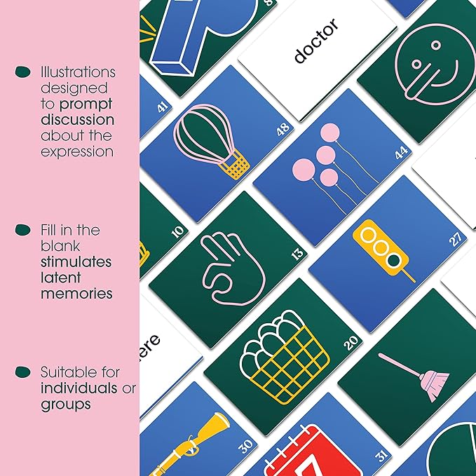 Keeping Busy Expressions Series 1 | Dementia Activities for Seniors Dementia Products for Elderly Memory Games for Seniors Memory Games for Adults Alzheimers Products for Elderly Alzheimers Activities