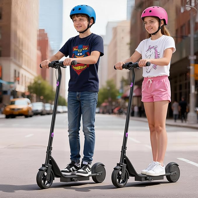 Electric Scooter for Adults, Folding E Scooter with 350W/500W Motor 16-24 Mph Top Speed, Max 15-60 Miles Long Range, 6.5''/8.5''/10''/14'' Solid Tires Commuting Scooters, Dual Brakes, APP