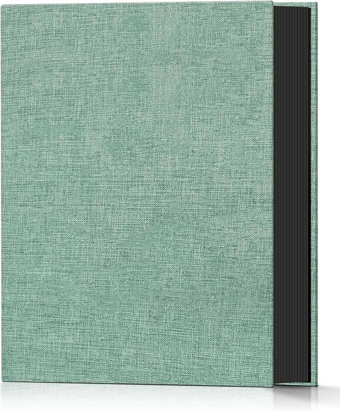 Popotop Photo Album 4x6 200 Pockets for Wedding Gifts,Linen Hardcover Picture Albums for Family Anniversary Baby Vacation Pictures