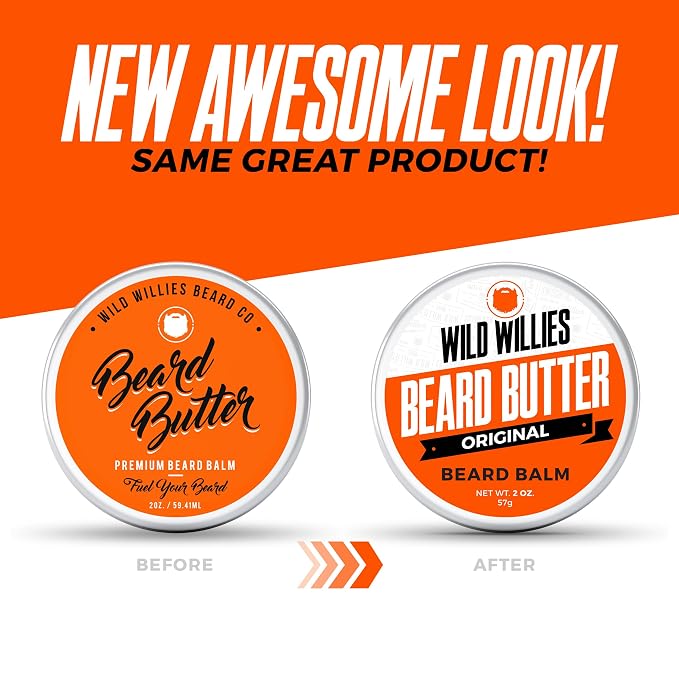 Wild Willies Beard Brush & Beard Balm Leave-In Conditioner Kit, Boar Bristles, Travel Size, Ergonomically-Designed Handle, Promotes Fast Beard Growth & Removes Itch