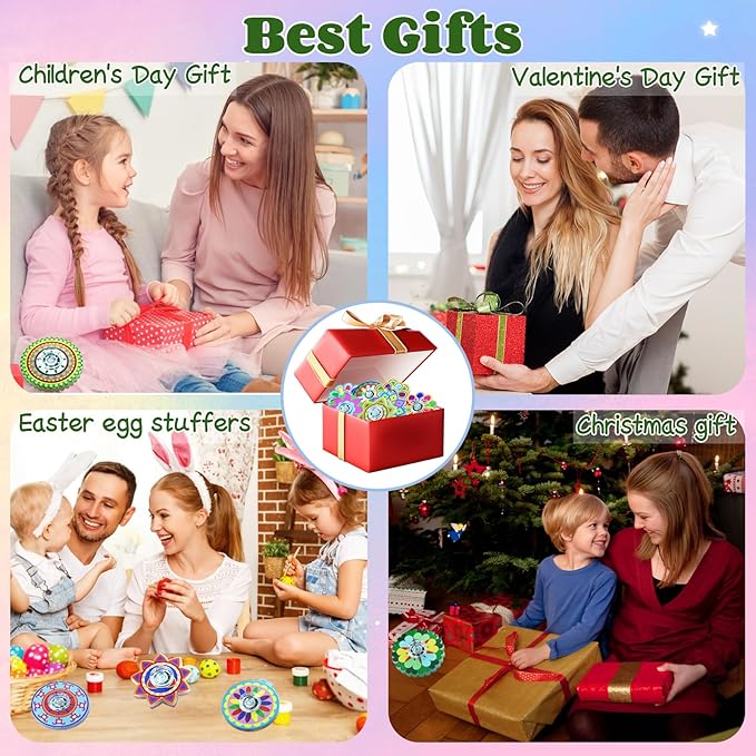 30 Pack Fidget Toys Spinner Bulk Mini Gifts Party Favors for Kids Adults,Sensory Toys Goodie Bags Stuffers for Boys Girls Autism ADHD Stress Relief,Treasure Box Toy Classroom Carnival Prizes Supplies