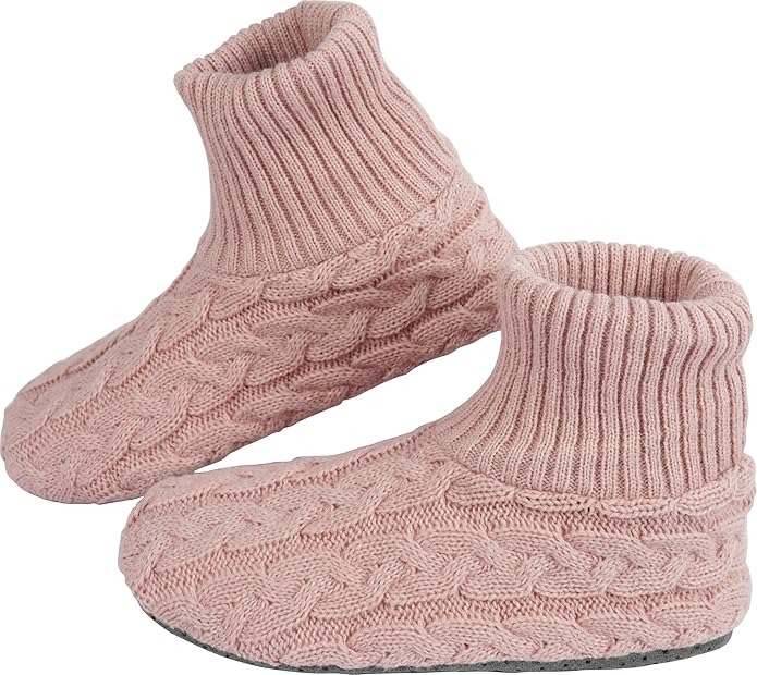 BenSorts Fuzzy Slipper Socks for Women Non Slip House Socks with Grips Gifts