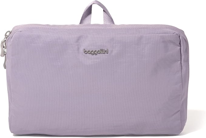 Baggallini Carryall Expandable Lightweight Travel Tote 22" Packable Folding Compact Nylon Washable Weekender w/Luggage Sleeve