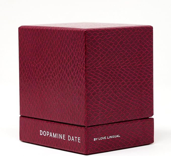 Dopamine Date – 52 Date Night Ideas for Couples | 180 Card Date Night Deck with Conversation, Activities & Intimacy Prompts | Couples Card Game