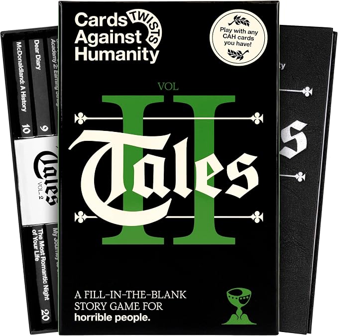 Cards Against Humanity Tales Vol. 2 • A New Twist on The Classic Adult Party Game • Fill in The Blanks of Horrible Stories with Your Cards