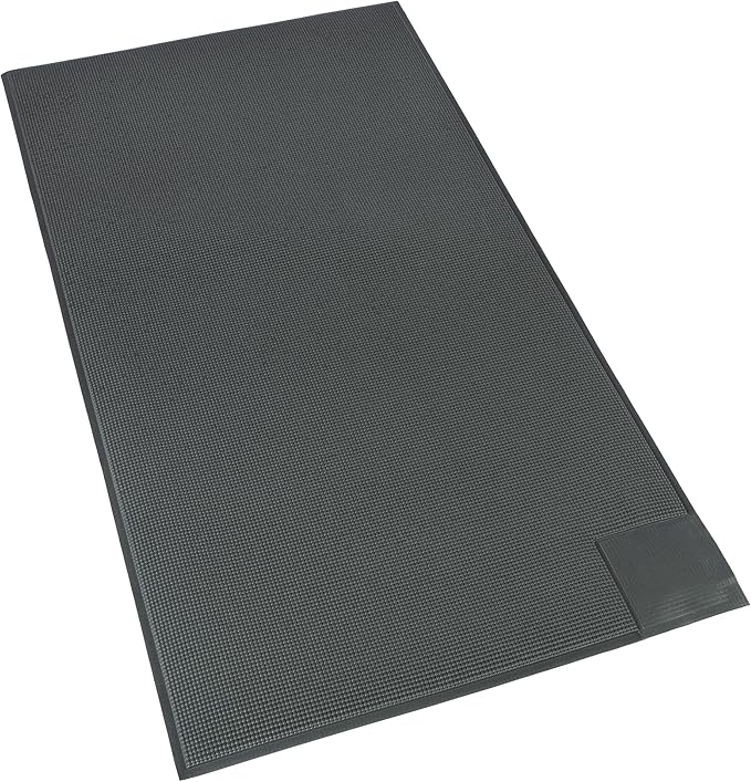 Smart Caregiver Floor Mat Alarm and Pager System - Includes Wireless Pager That Alerts When Someone Steps on The Durable 24in x 48in Floor Mat Sensor