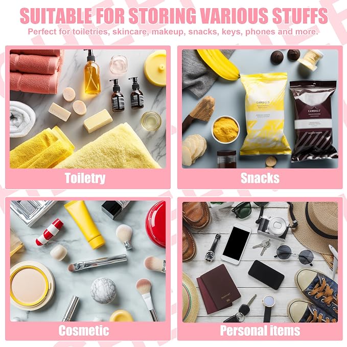BuyCard Cheer Chenille Letter Bags Clear Makeup Bag, Cheerleader Gifts Cosmetic Bag, Varsity Preppy Patch Flat Pouch Cheer Accessories, Waterproof PVC Organizer Toiletry Bag for Women Girls White
